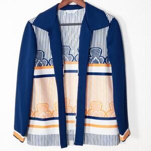 Sears Cardigan Size M Navy Grandpacore Heritage Retro Vintage Nostalgic